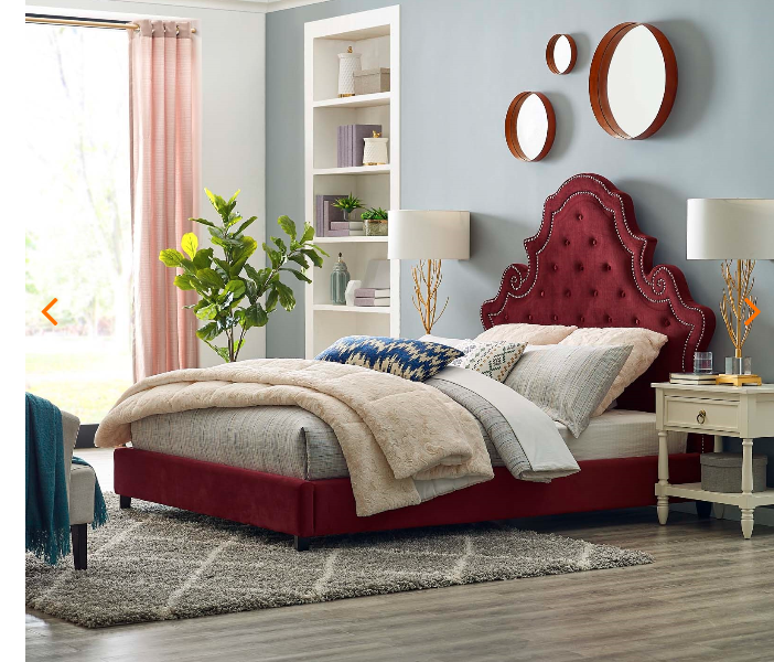 QUEEN BED FRAME MOD-5808-NAV