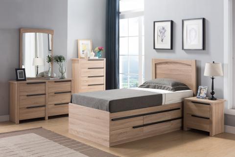 TWIN CHEST BED Y1201/2T