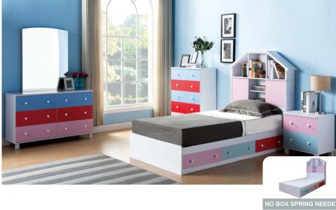 TWIN CHEST BED Y1301/2T