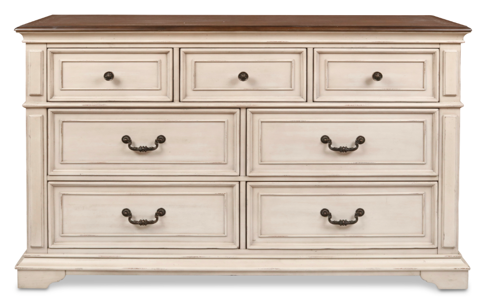 QUEEN BEDROOM SET 4 PC ANASTASIA PADDED-NC