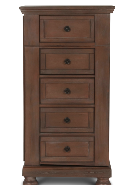 QUEEN BEDROOM SET 4 PC-Allegra -NC