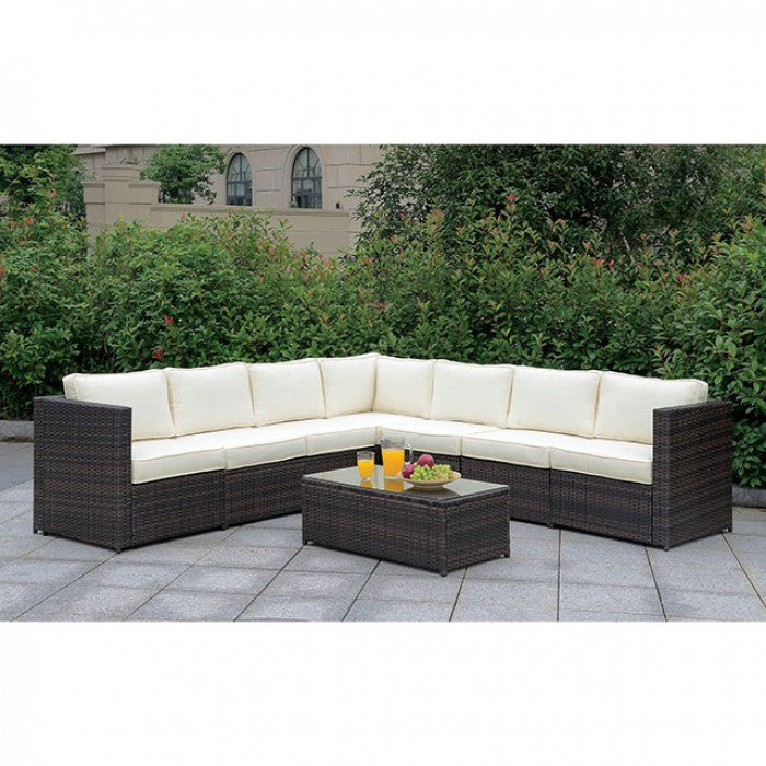 Ilona 5pcs PATIO SECTIONAL SOFA 2136-FOA