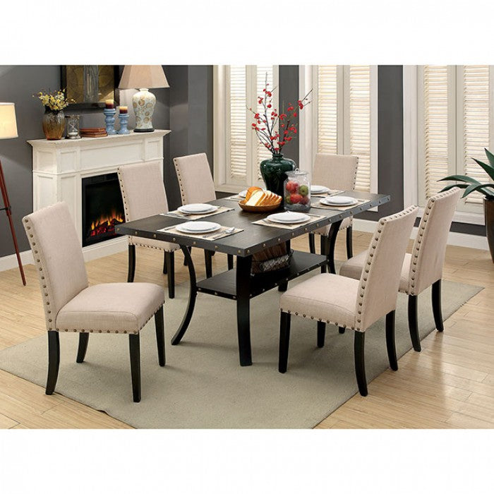 Kaitlin CM3323T DINING SET 7PCS-FOA