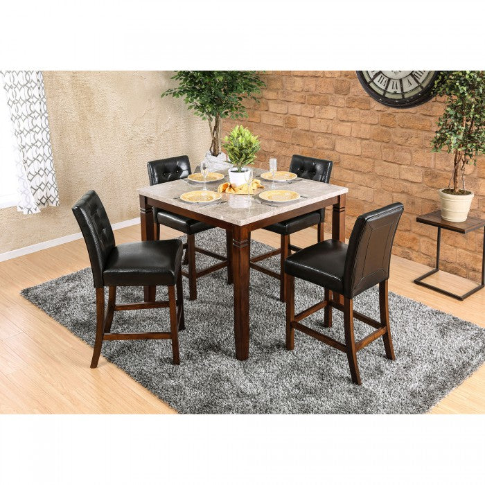 Marstone II 3368-5 PCS PUB DINING SET-FOA