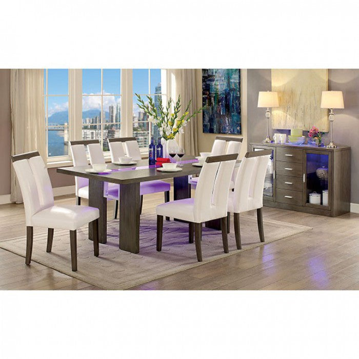 Luminar I 3559GY-7 PCS DINING SET-FOA