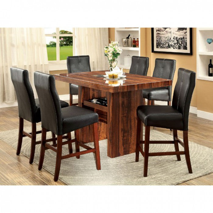 Bonneville II 3824PT-7 PCS PUB DINING SET-FOA