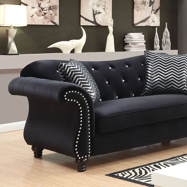 SOFA & LOVESEAT 6159BK MADE IN USA-FOA