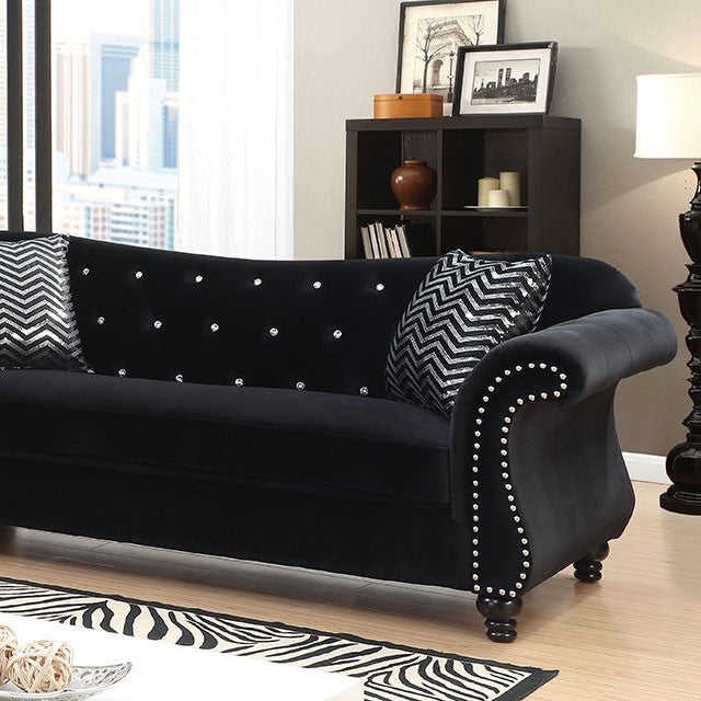 SOFA & LOVESEAT 6159BK MADE IN USA-FOA