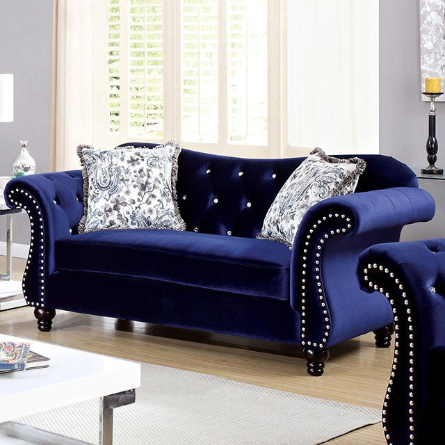 SOFA & LOVESEAT 6159BL MADE IN USA-FOA