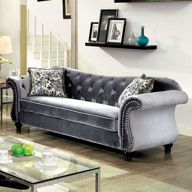 SOFA & LOVESEAT 6159GY MADE IN USA-FOA