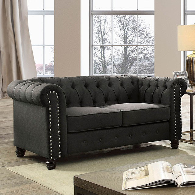 SOFA & LOVESEAT 6342GY MADE IN USA-FOA