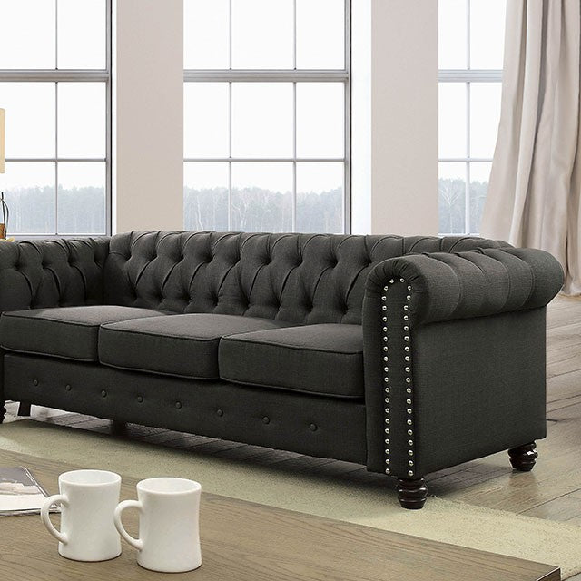 SOFA & LOVESEAT 6342GY MADE IN USA-FOA