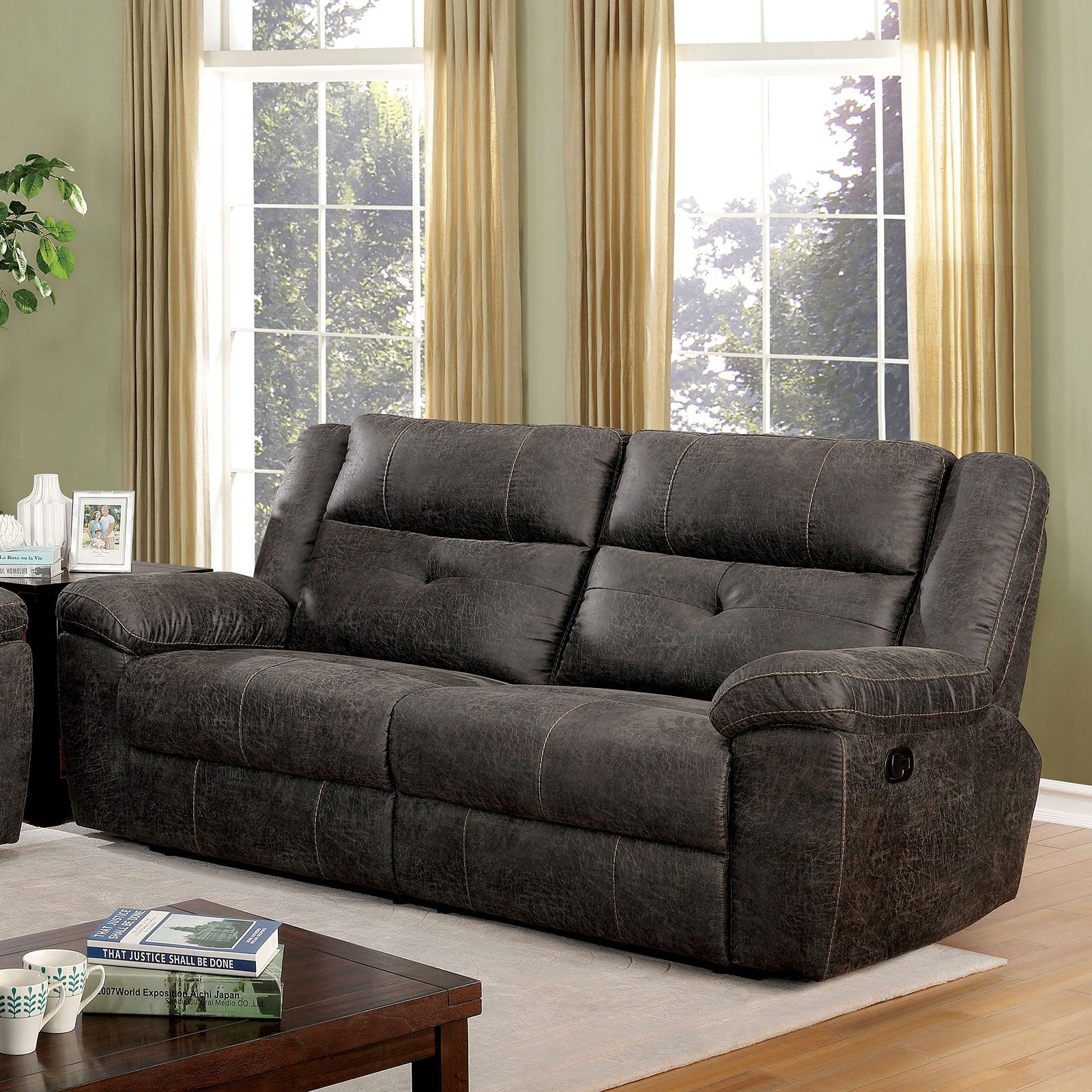 RECLINER SOFA & LOVESEAT 6943 MADE IN USA-FOA
