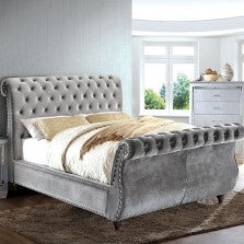 NOELLA QUEEN BED ONLY 7128GY-FOA