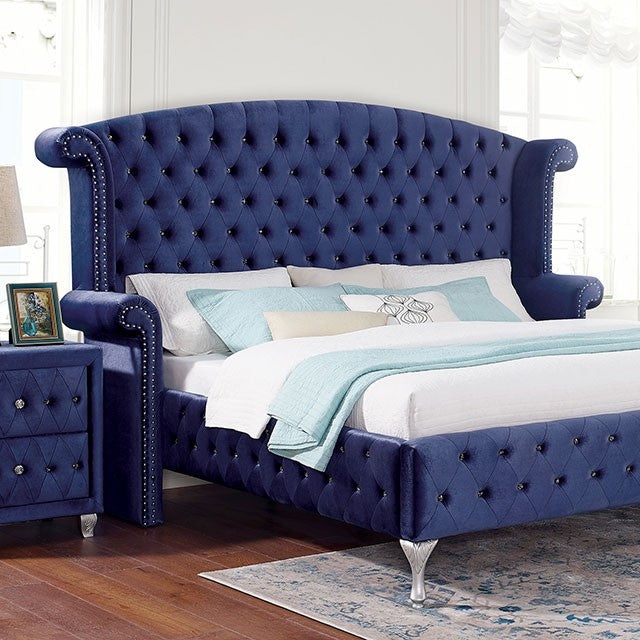 ALZIR QUEEN BED ONLY 7150BL-FOA