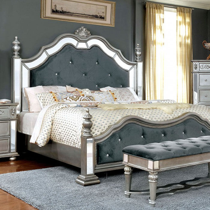 QUEEN 4 PCS BEDROOM SET CM7194-FOA