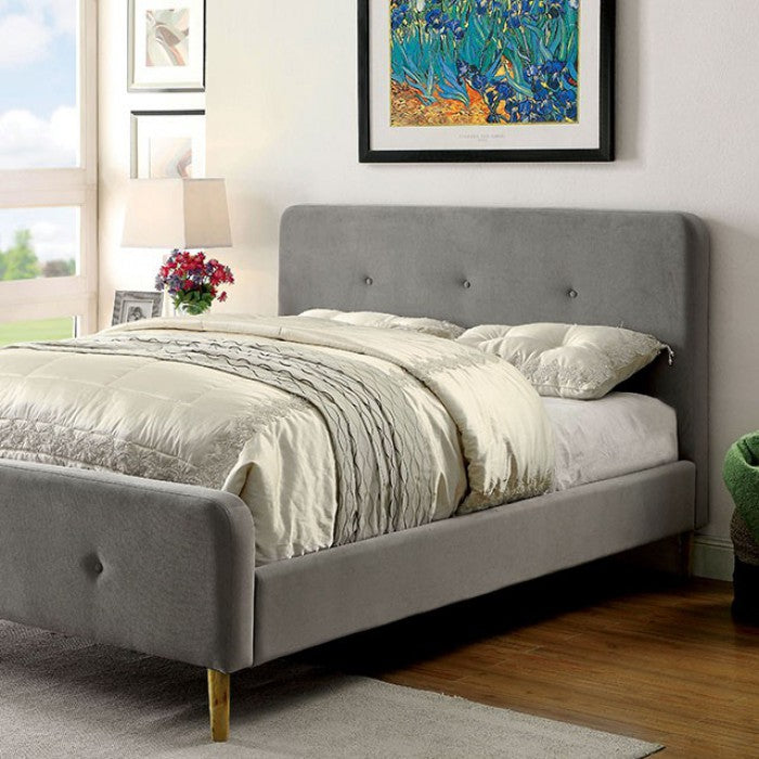 Barney QUEEN BED ONLY 7272GY-FOA