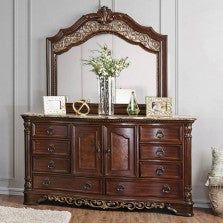 4 PCS QUEEN BEDROOM SET 7311-FOA