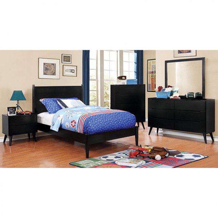 MIRROR 7386BK-M-FOA