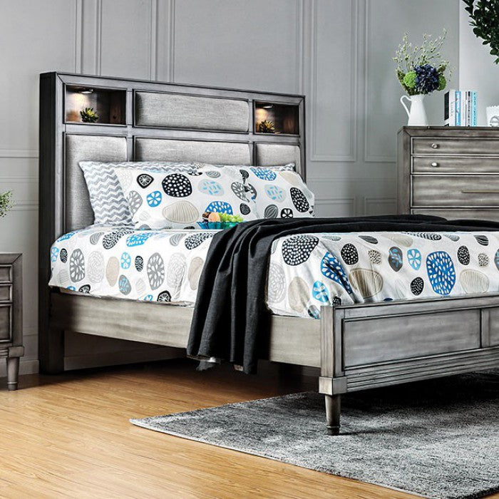 4 PCS QUEEN BEDROOM SET 7556-FOA