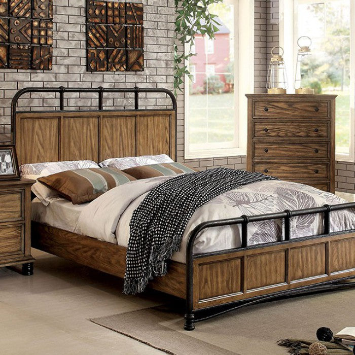 4 PCS QUEEN BEDROOM SET 7558-FOA