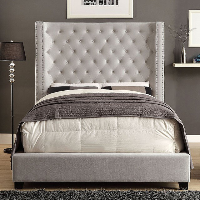 MIRABELLE QUEEN BED ONLY 7679IV-FOA