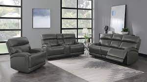 POWER RECLINER SOFA & LOVESEAT 610484-S2-COA