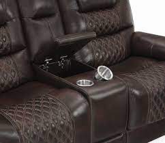 POWER MOTION RECLINER SOFA & LOVESEAT 610484-S2-COA