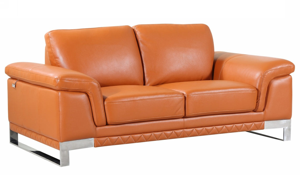 2PCS CAMEL SOFA AND LOVESEAT #411GU
