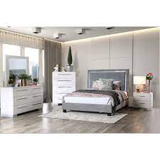 ERGLOW QUEEN BED ONLY 7695GY-FOA