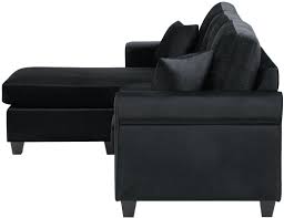 REVERSIBLE SOFA CHAISE 9411BK-HE