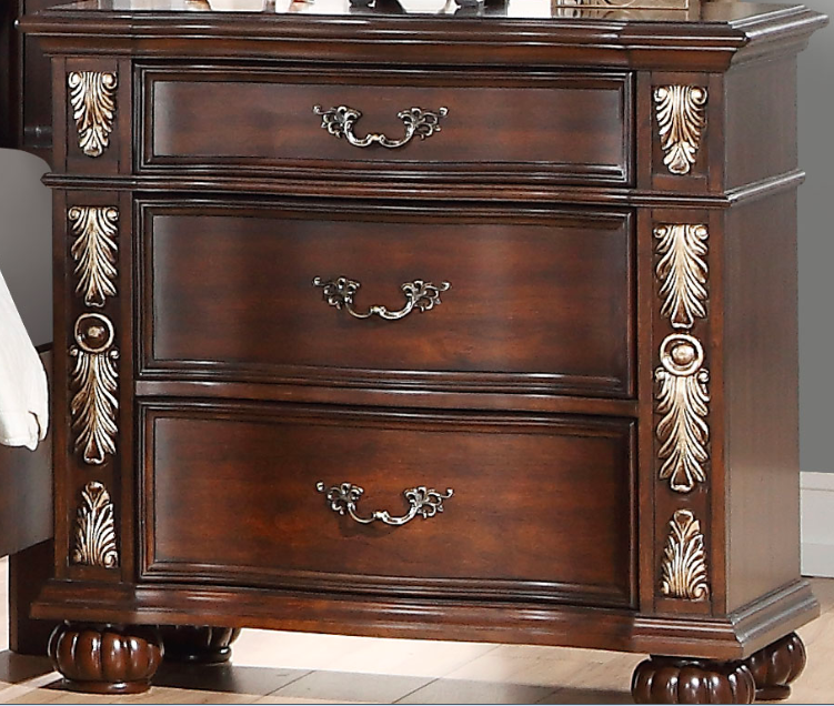 QUEEN BEDROOM SET 4 PC-MAXIMUS-NC