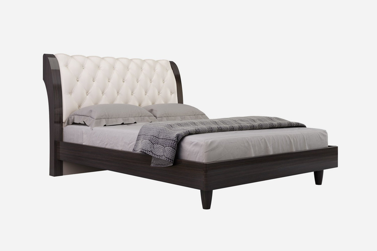 4PCS QUEEN BEIGE BEDROOM SET #PARIS GU