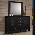 Sandy Beach Vertical Dresser Mirror-COA 201324