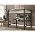 Bunks Workstation Full Loft Bed-COA 460023