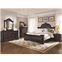 Cambridge 3 Drawer Night Stand with Bracket Feet-COA 203192