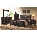 CARLTON4 PCS QUEEN BEDROOM SET 202091-COA
