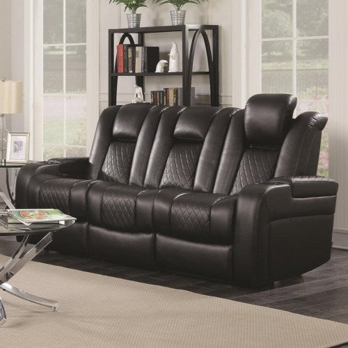 Delangelo Casual Power Reclining Sofa & Loveseat-COA