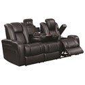 Delangelo Casual Power Reclining Sofa & Loveseat-COA