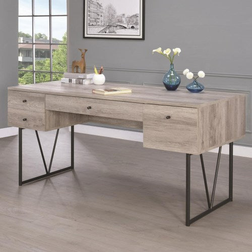 Desk with Four Drawers-COA