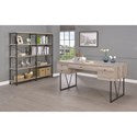 Desk with Four Drawers-COA