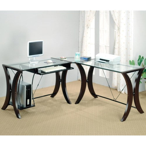 Division L-Shape Computer Desk Unit-COA 800446