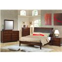 Hillary and Scottsdale 2 Drawer Nightstand