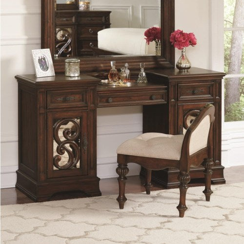 Ilana Vanity Desk with Three Drawers