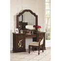 Ilana Vanity Desk with Three Drawers