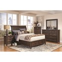 Ives 3 Drawer Nightstand with Power Outlet