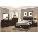 Jaxson Rectangular Mirror with Wooden Frame