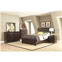 Jaxson Rectangular Mirror with Wooden Frame