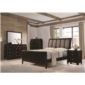 Madison Night Stand with Three Dovetail Drawers