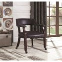 Office Chairs Traditional Office Chair with Nailhead Trim